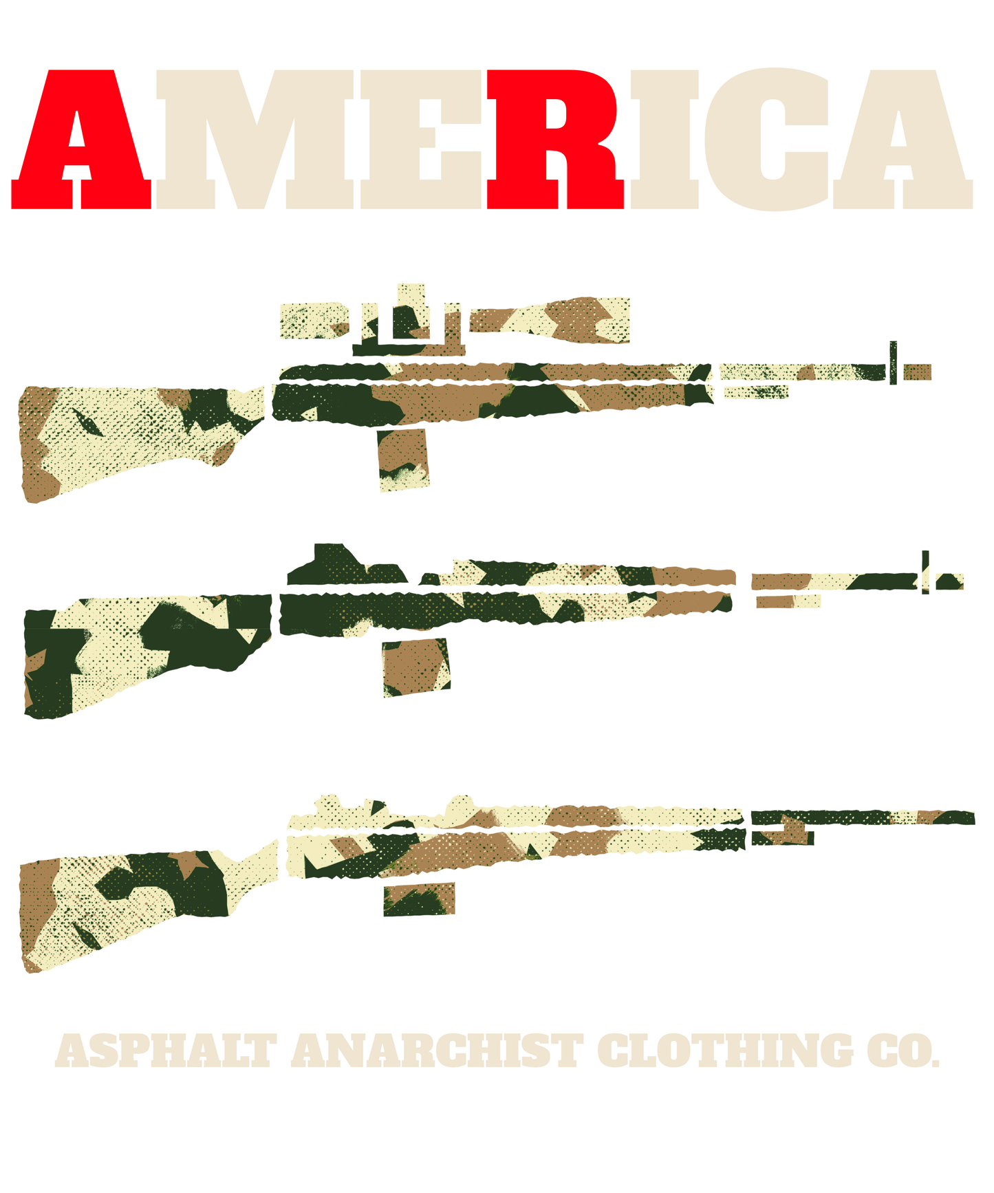 The AR America Tee from Asphalt Anarchist Clothing Co. HOT ROD KUSTOM KULTURE APPAREL & PRODUCTS