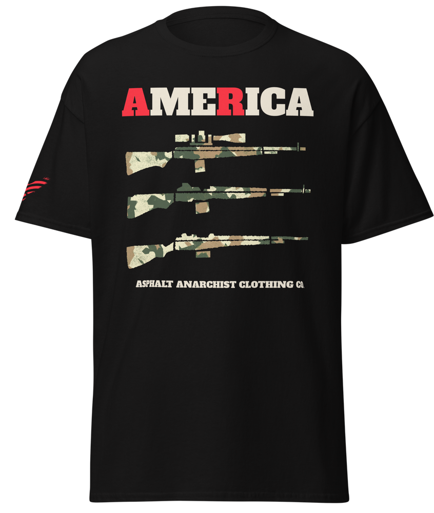 
                  
                    The AR America Tee from Asphalt Anarchist Clothing Co. HOT ROD KUSTOM KULTURE APPAREL & PRODUCTS
                  
                