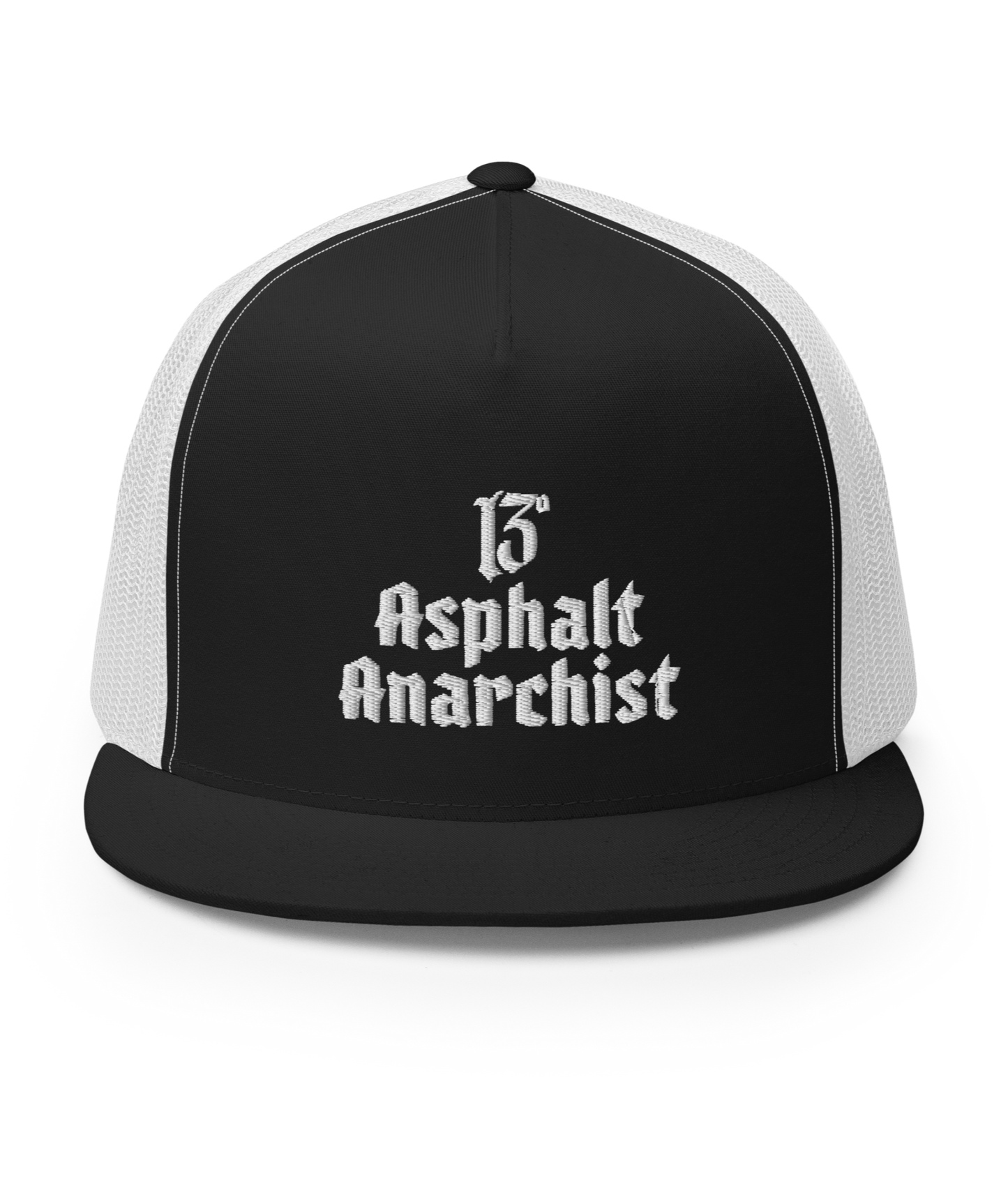 
                  
                    Asphalt 13 Trucker Hat From Asphalt Anarchist Clothing Co. HOT ROD KUSTOM KULTURE APPAREL & PRODUCTS
                  
                