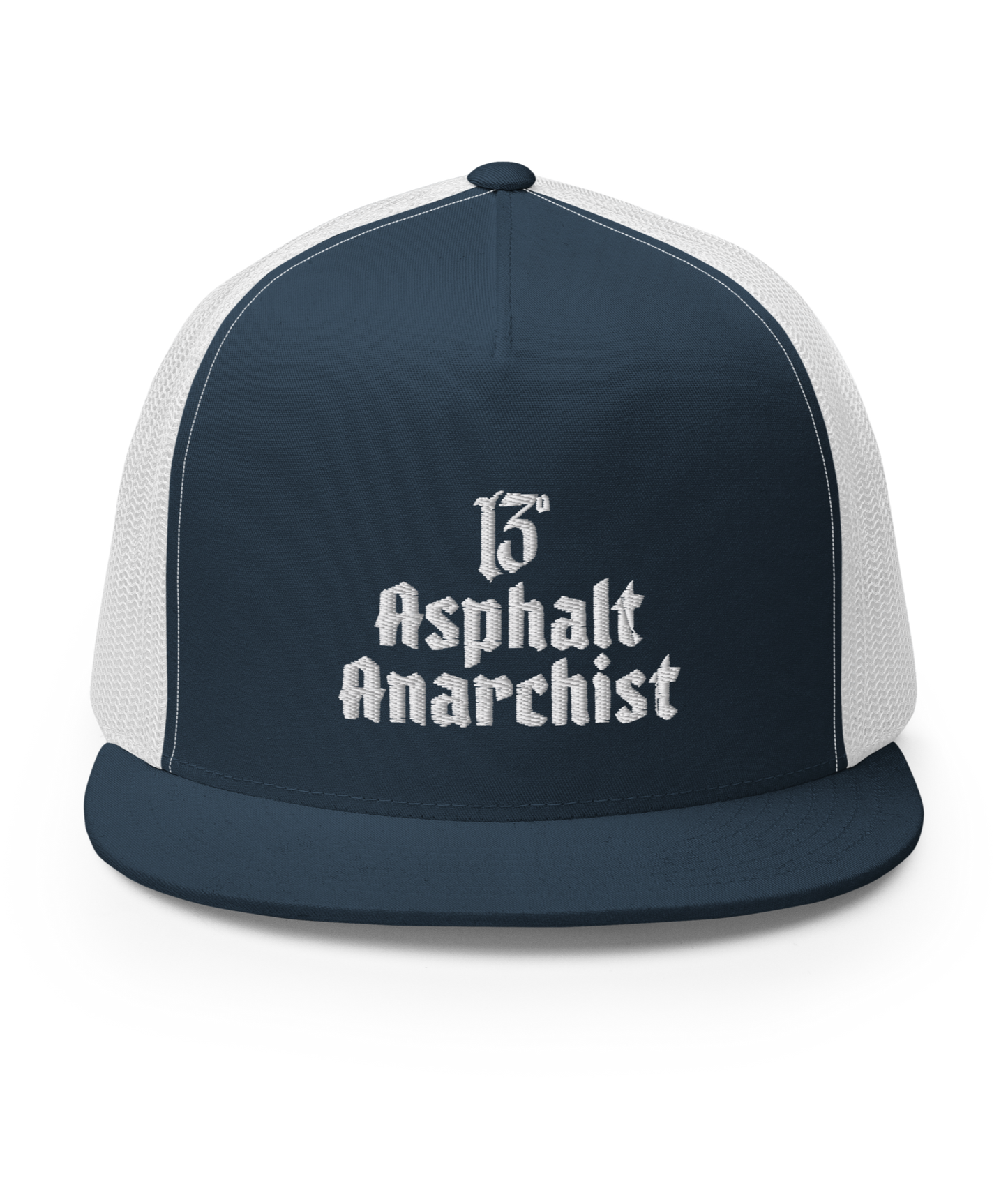 
                  
                    Asphalt 13 Trucker Hat From Asphalt Anarchist Clothing Co. HOT ROD KUSTOM KULTURE APPAREL & PRODUCTS
                  
                