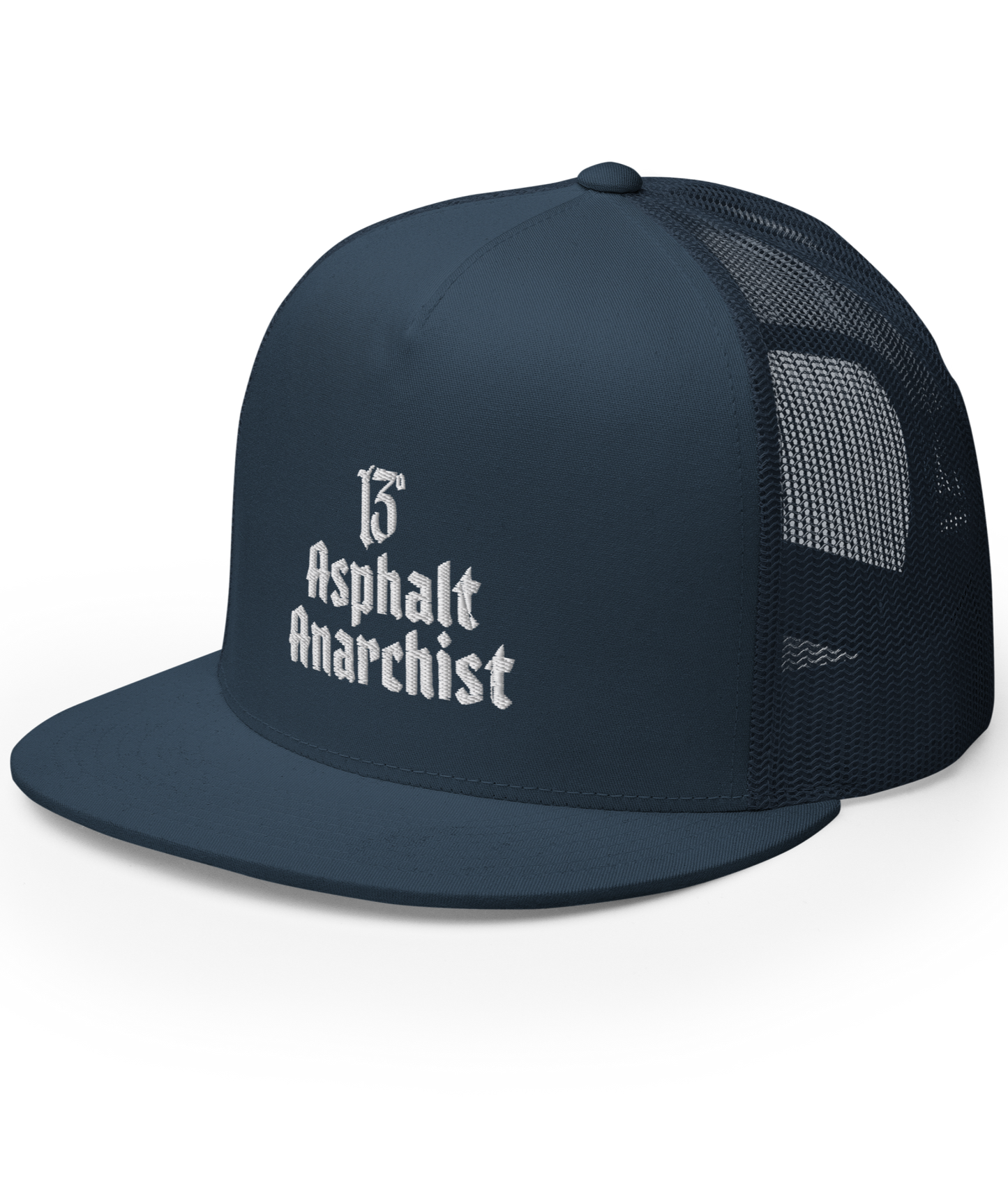 
                  
                    Asphalt 13 Trucker Hat From Asphalt Anarchist Clothing Co. HOT ROD KUSTOM KULTURE APPAREL & PRODUCTS
                  
                