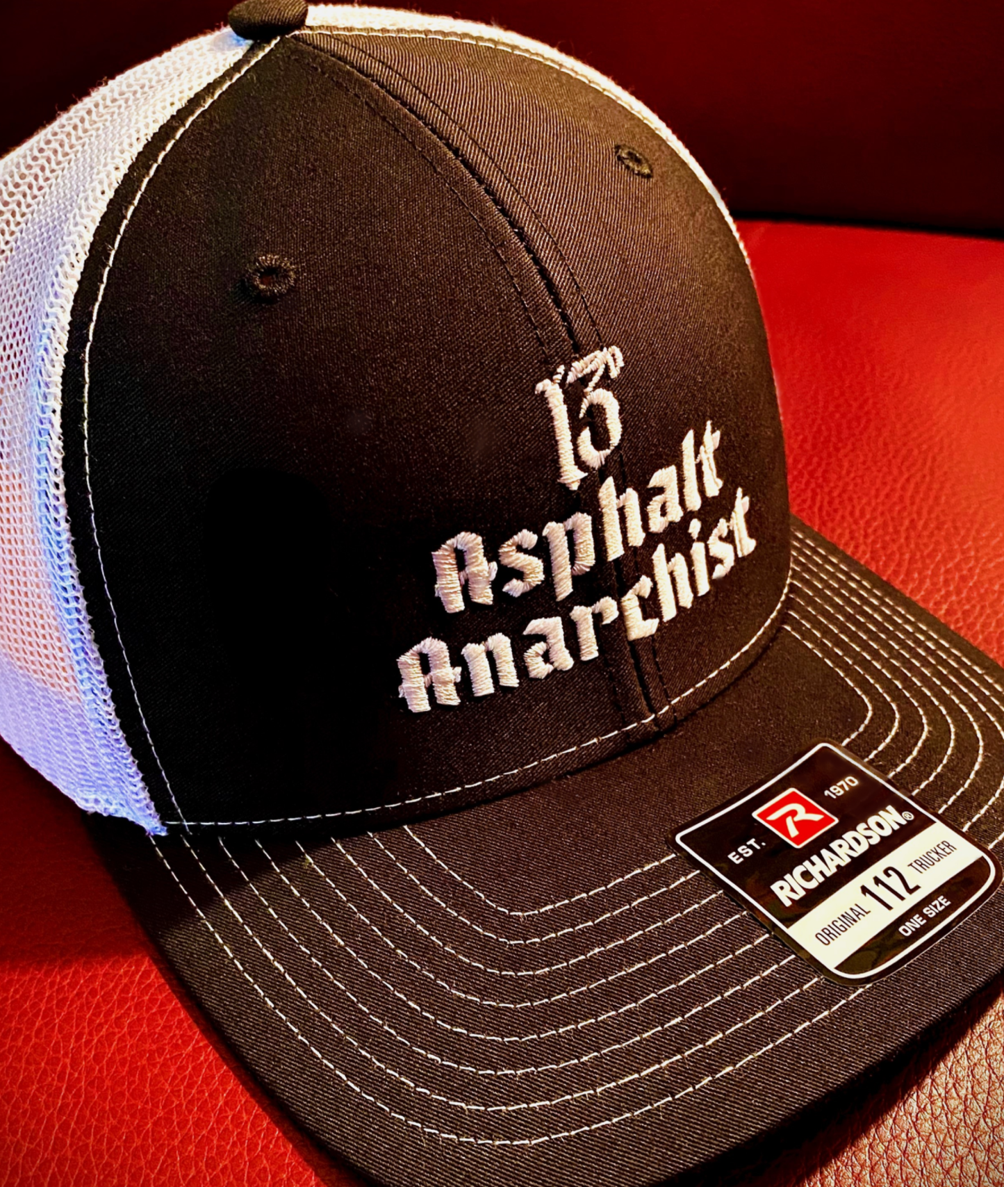 
                  
                    The Asphalt ⑬ Trucker Hat Combo from Asphalt Anarchist Clothing Co. HOT ROD KUSTOM KULTURE APPAREL & PRODUCTS
                  
                