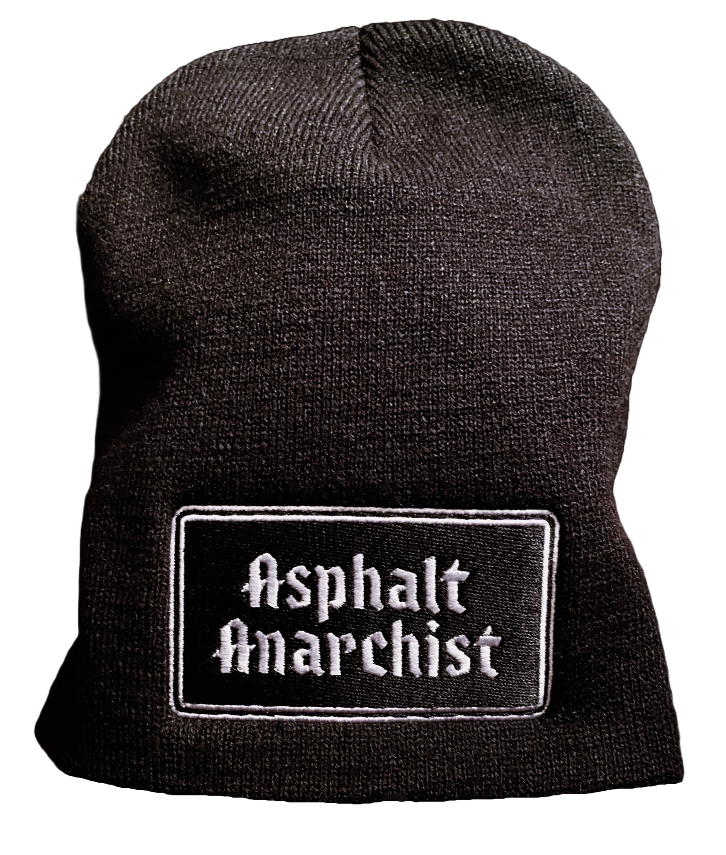 The Anarchist Sk⑧r Beanie from Asphalt Anarchist Clothing Co. HOT ROD KUSTOM KULTURE APPAREL & PRODUCTS