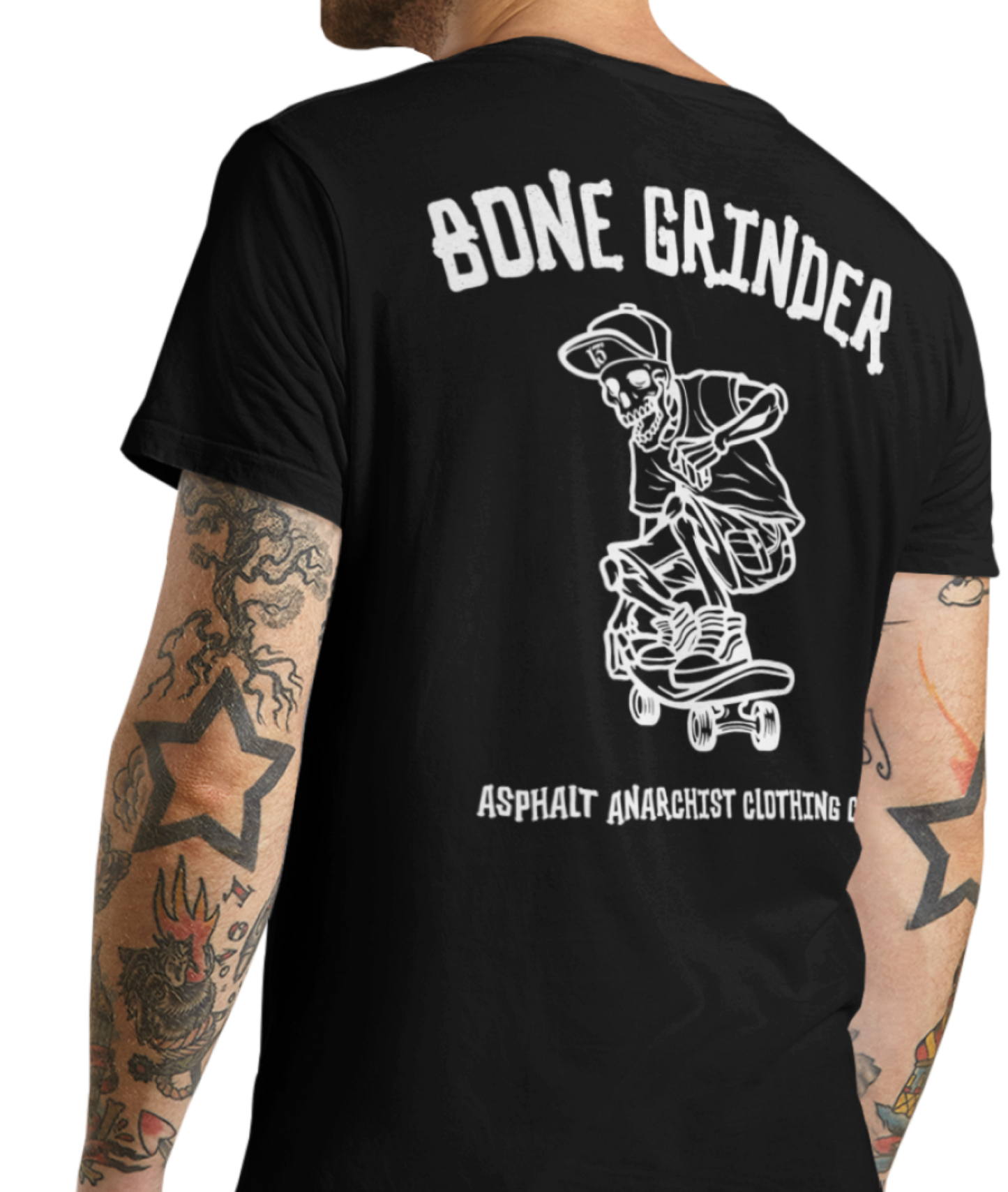 
                  
                    BONE GRINDER Soft Tee from Asphalt Anarchist Clothing Co. OLD SKOOL HOT ROD CLOTHING & PRODUCTS
                  
                