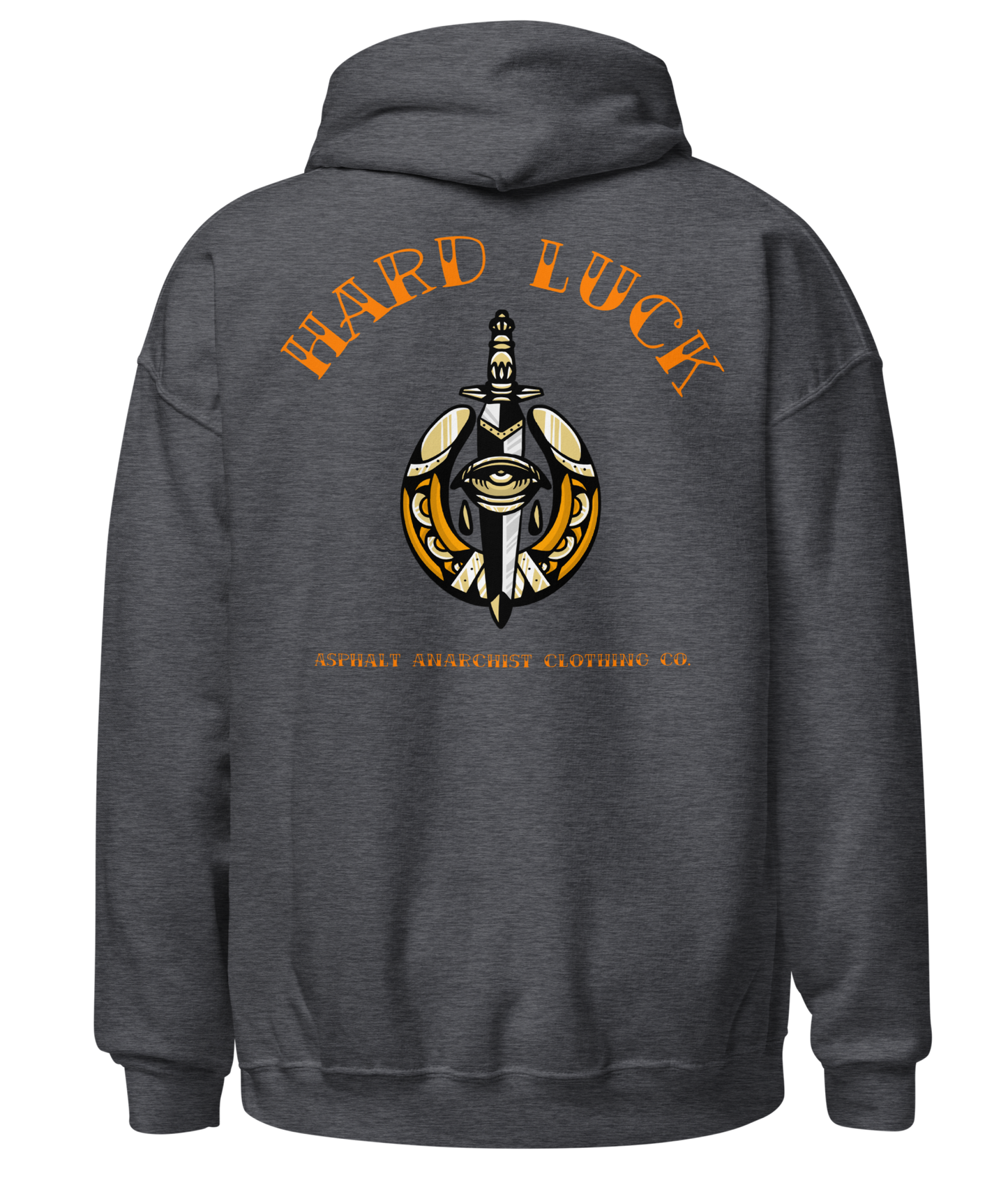 Hard Luck Hoodie From Asphalt Anarchist Clothing Co. HOT ROD KUSTOM KULTURE APPAREL & PRODUCTS