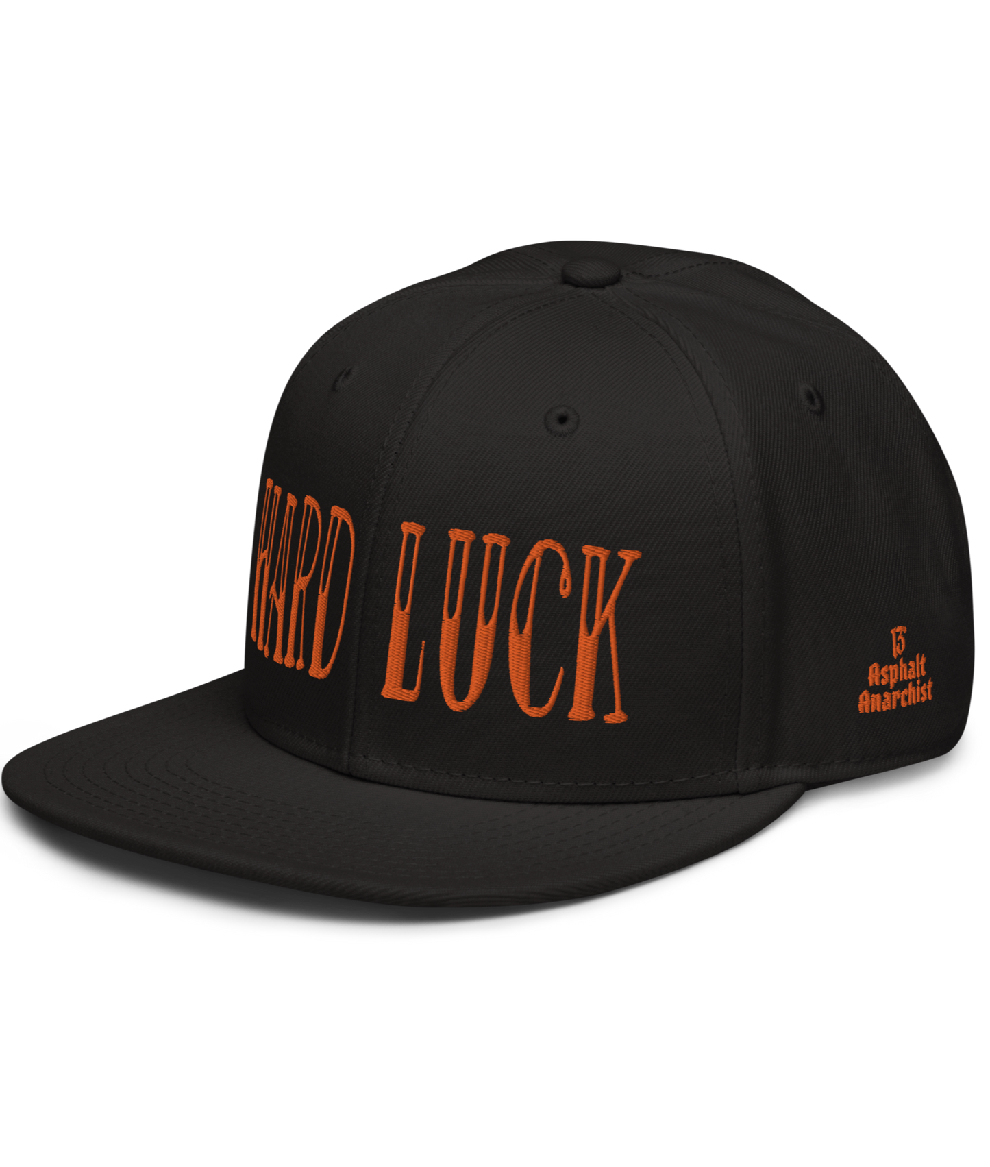 
                  
                    The Hard Luck Snapback Hat From Asphalt Anarchist Clothing Co. HOT ROD KUSTOM KULTURE APPAREL & PRODUCTS
                  
                