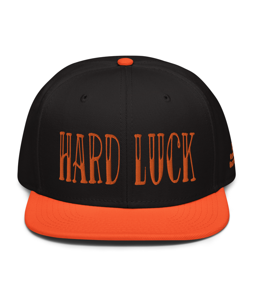 The Hard Luck Snapback Hat From Asphalt Anarchist Clothing Co. HOT ROD KUSTOM KULTURE APPAREL & PRODUCTS