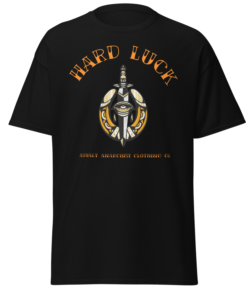 Hard Luck T-Shirt From Asphalt Anarchist Clothing Co. HOT ROD KUSTOM KULTURE APPAREL & PRODUCTS