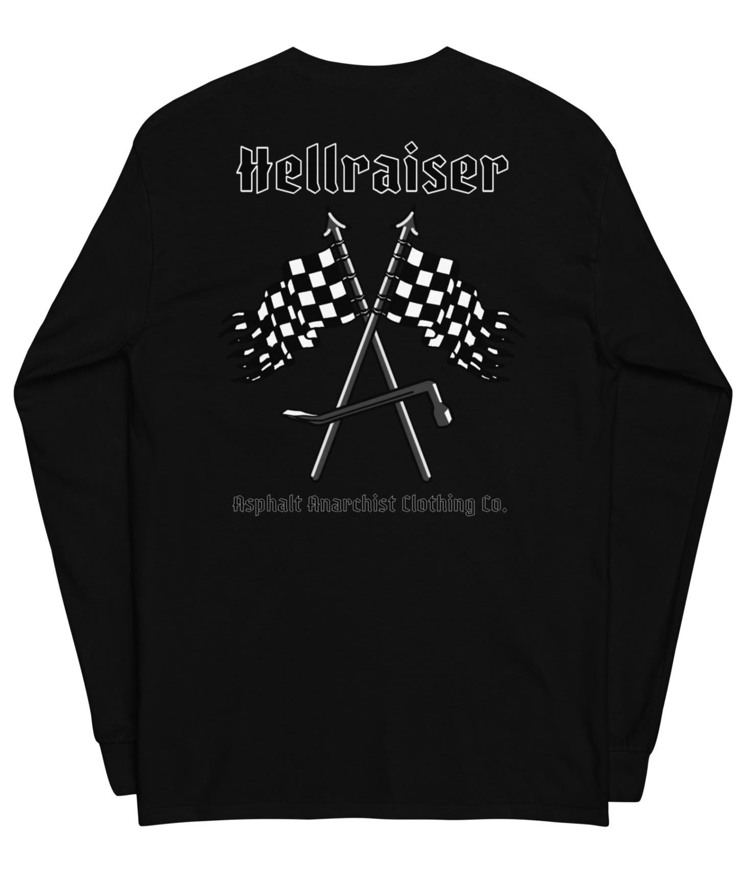 The Hellraiser Long Sleeve Shirt from Asphalt Anarchist Clothing Co. HOT ROD KUSTOM KULTURE APPAREL & PRODUCTS