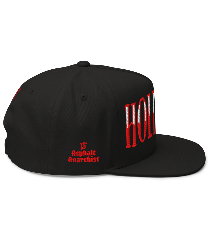 
                  
                    HOLD FAST Embroidered Snapback from Asphalt Anarchist Clothing Co. OLD SKOOL HOT ROD CLOTHING & PRODUCTS
                  
                