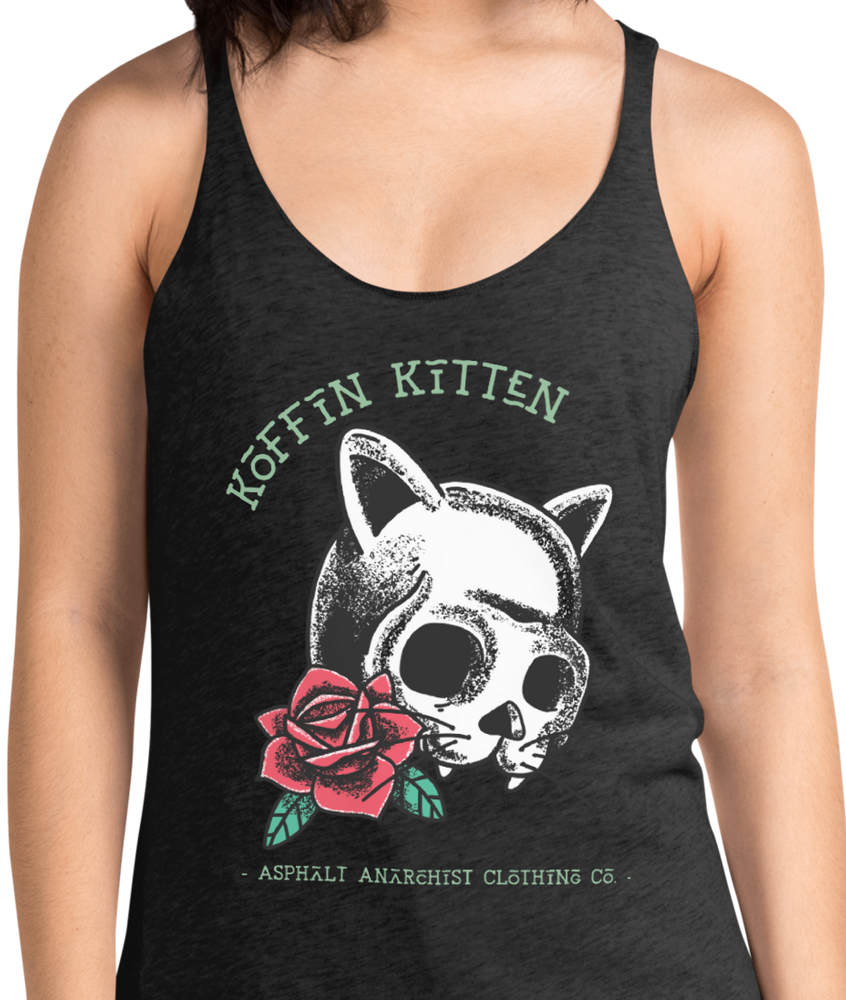 
                  
                    KOFFIN KITTEN Women's Tank from Asphalt Anarchist Clothing Co. OLD SKOOL HOT ROD CLOTHING & PRODUCTS
                  
                