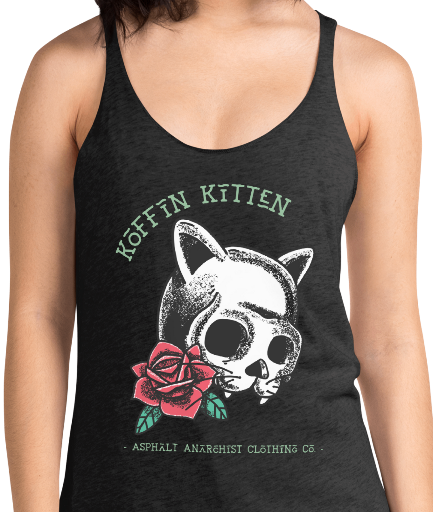 
                  
                    KOFFIN KITTEN Women's Tank from Asphalt Anarchist Clothing Co. OLD SKOOL HOT ROD CLOTHING & PRODUCTS
                  
                