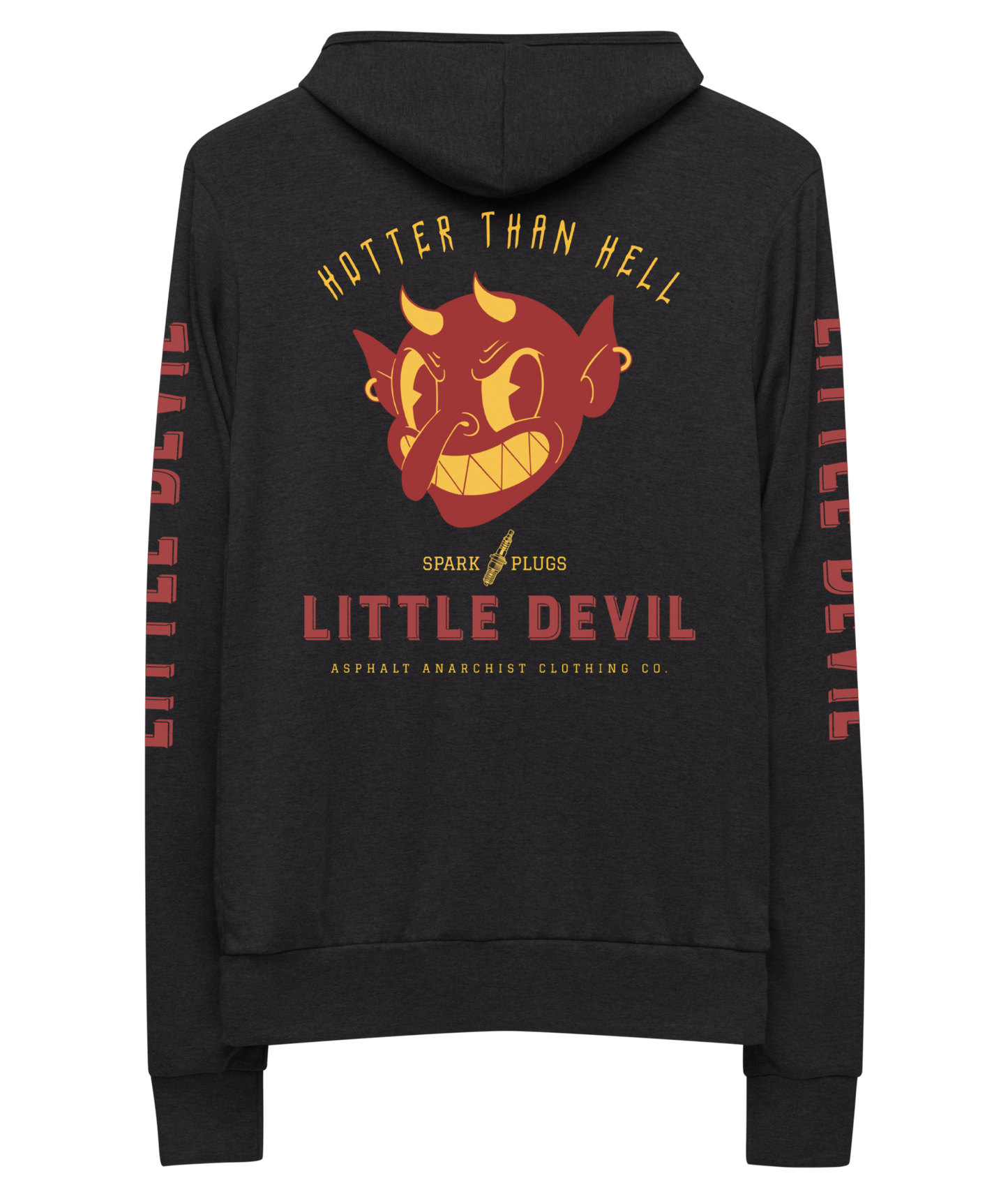 
                  
                    The Little Devil Doll Lightweight Zipper  Hoodie & Hat Bundle from Asphalt Anarchist Clothing Co.  Hot Rod Kustom Kulture Apparel & Products
                  
                