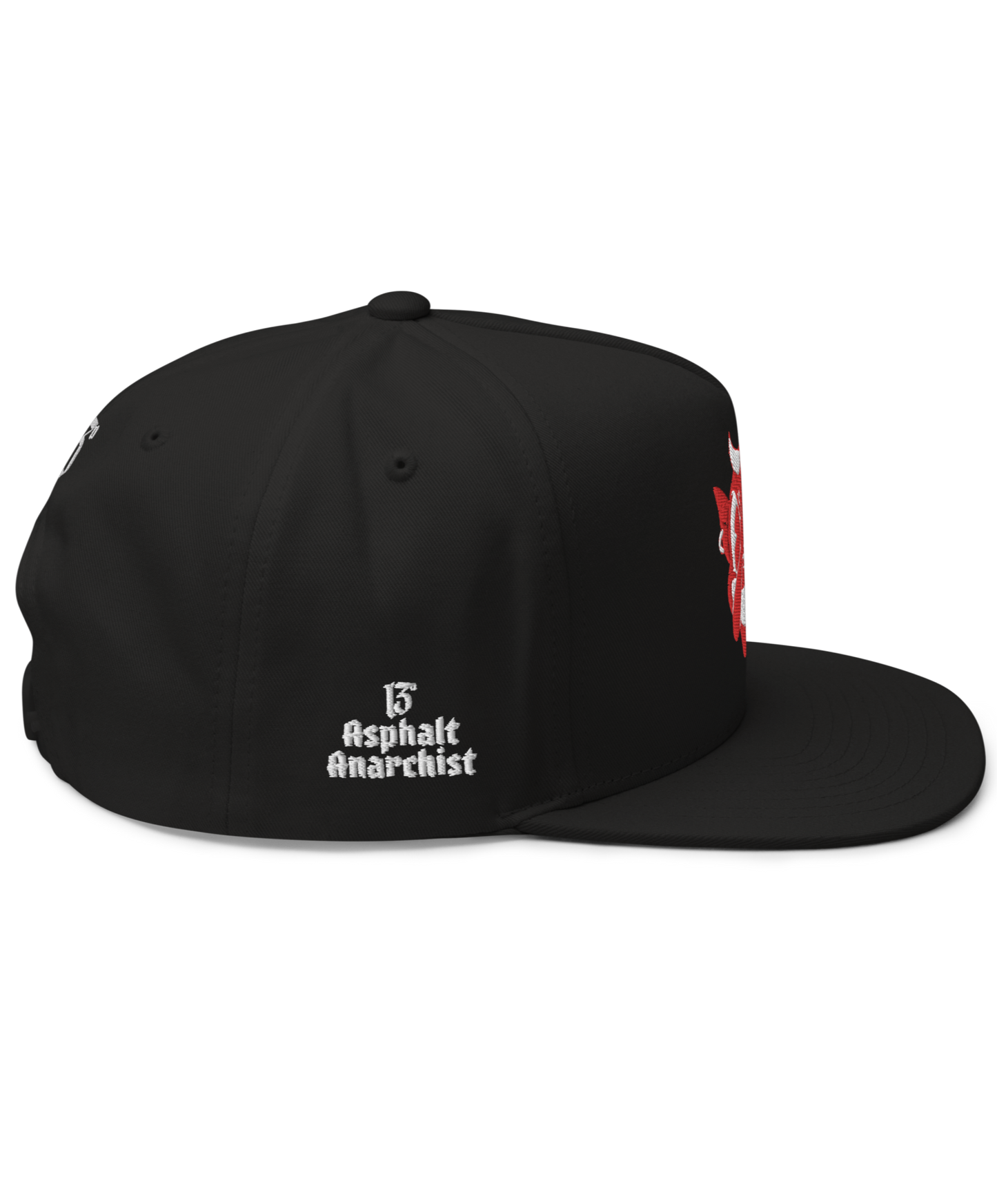 
                  
                    LITTLE DEVIL Embroidered Snapback from Asphalt Anarchist Clothing Co. OLD SKOOL HOT ROD CLOTHING & PRODUCTS 
                  
                