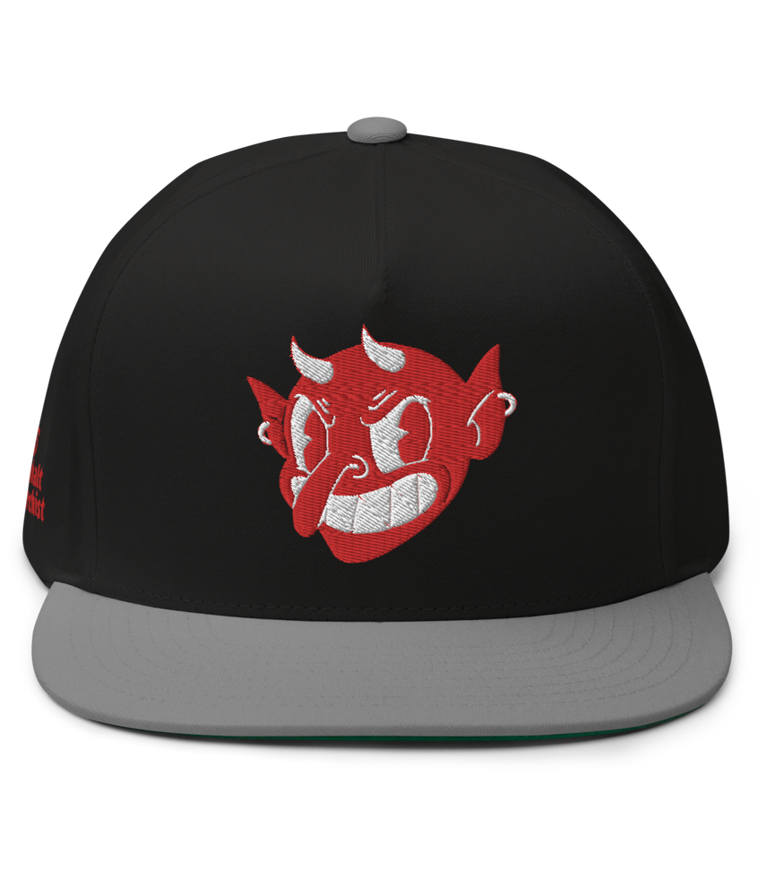 
                  
                    LITTLE DEVIL Embroidered Snapback from Asphalt Anarchist Clothing Co. OLD SKOOL HOT ROD CLOTHING & PRODUCTS 
                  
                