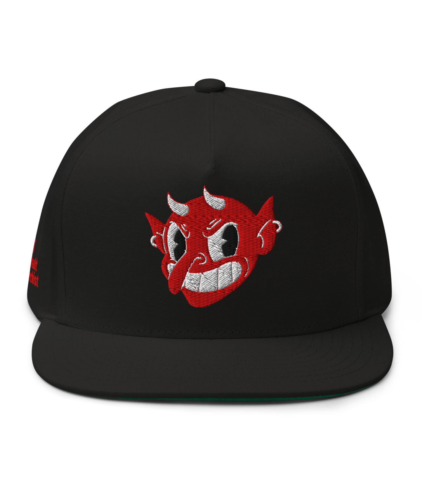 
                  
                    LITTLE DEVIL Embroidered Snapback Hat from Asphalt Anarchist Clothing Co. OLD SKOOL HOT ROD CLOTHING & PRODUCTS
                  
                