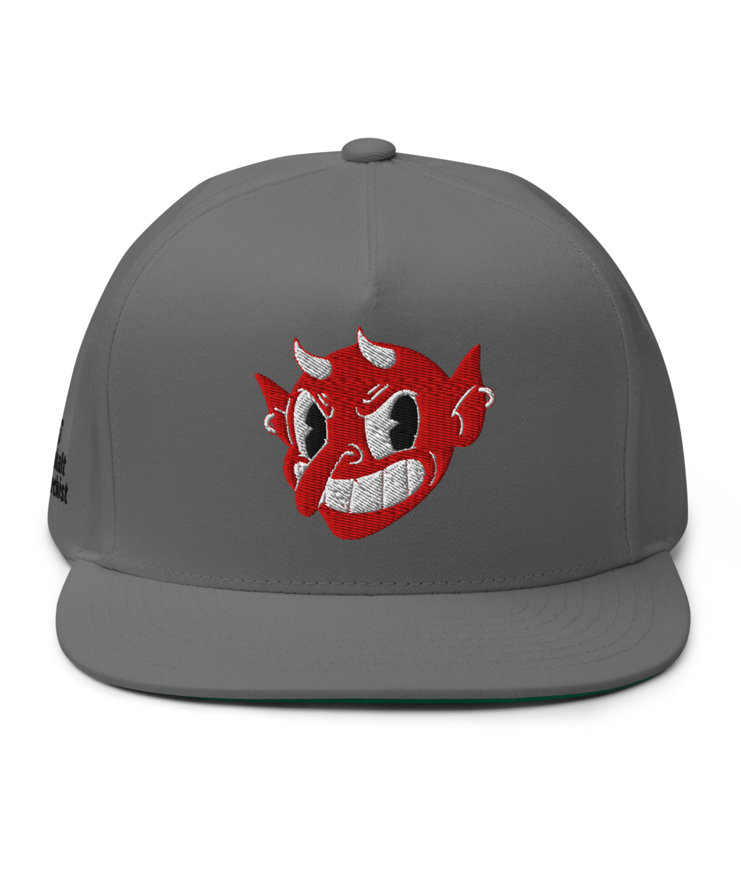 
                  
                    LITTLE DEVIL Embroidered Snapback Hat from Asphalt Anarchist Clothing Co. OLD SKOOL HOT ROD CLOTHING & PRODUCTS
                  
                