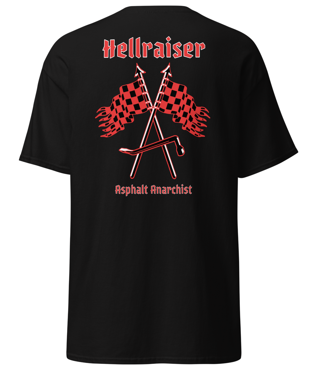 Old Style Hellraiser T-Shirt Rockabilly Rat Rod from Asphalt Anarchist Clothing Co. HOT ROD KUSTOM KULTURE APPAREL & PRODUCTS