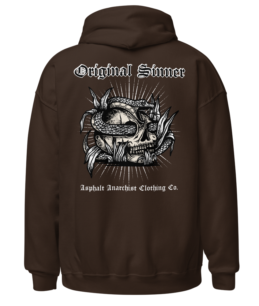 The Original Sinner Hoodie From Asphalt Anarchist Clothing Co. HOT ROD KUSTOM KULTURE APPAREL & PRODUCTS