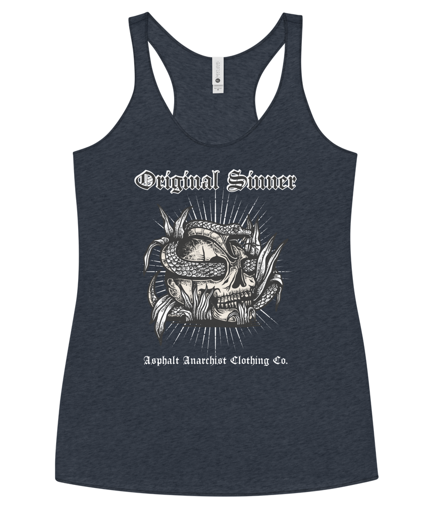 
                  
                    The Original Sinner Women's Racerbank Tank Rockabilly Pin Up From Asphalt Anarchist Clothing Co. HOT ROD KUSTOM KULTURE APPAREL & PRODUCTS
                  
                