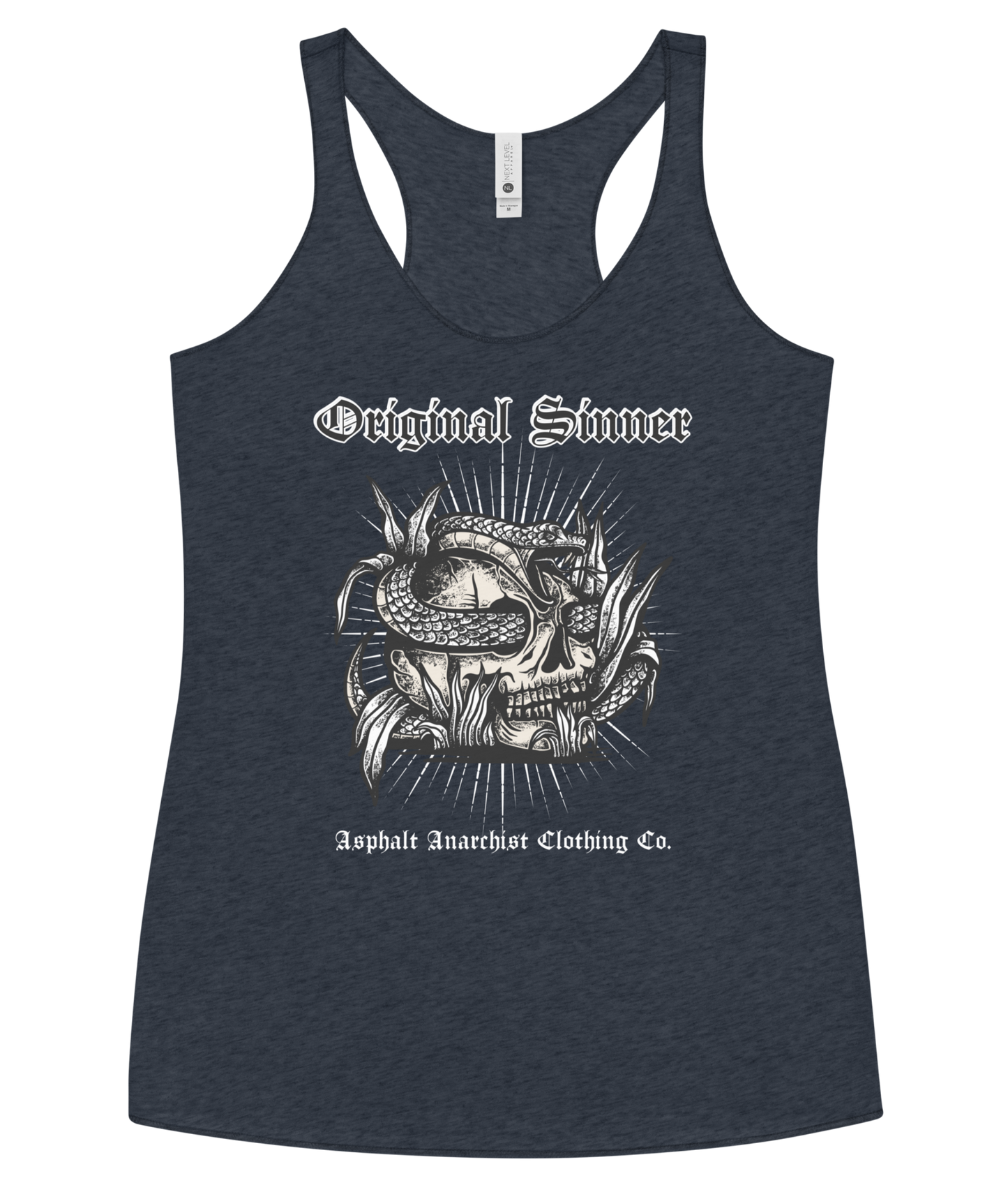 
                  
                    The Original Sinner Women's Racerbank Tank Rockabilly Pin Up From Asphalt Anarchist Clothing Co. HOT ROD KUSTOM KULTURE APPAREL & PRODUCTS
                  
                