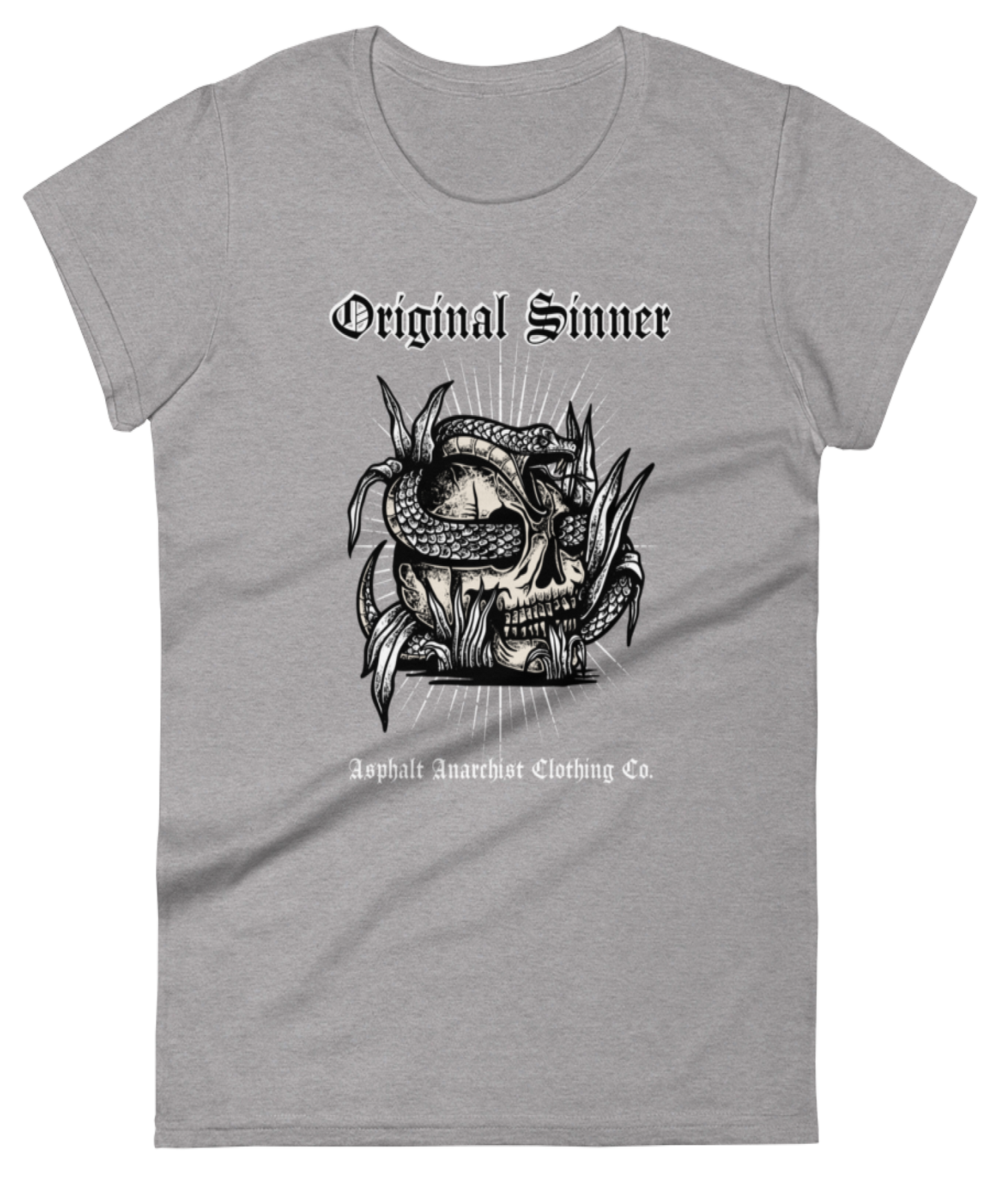 
                  
                    The Original Sinner Women's Tee Rockabilly Pin Up From Asphalt Anarchist Clothing Co. HOT ROD KUSTOM KULTURE APPAREL & PRODUCTS
                  
                