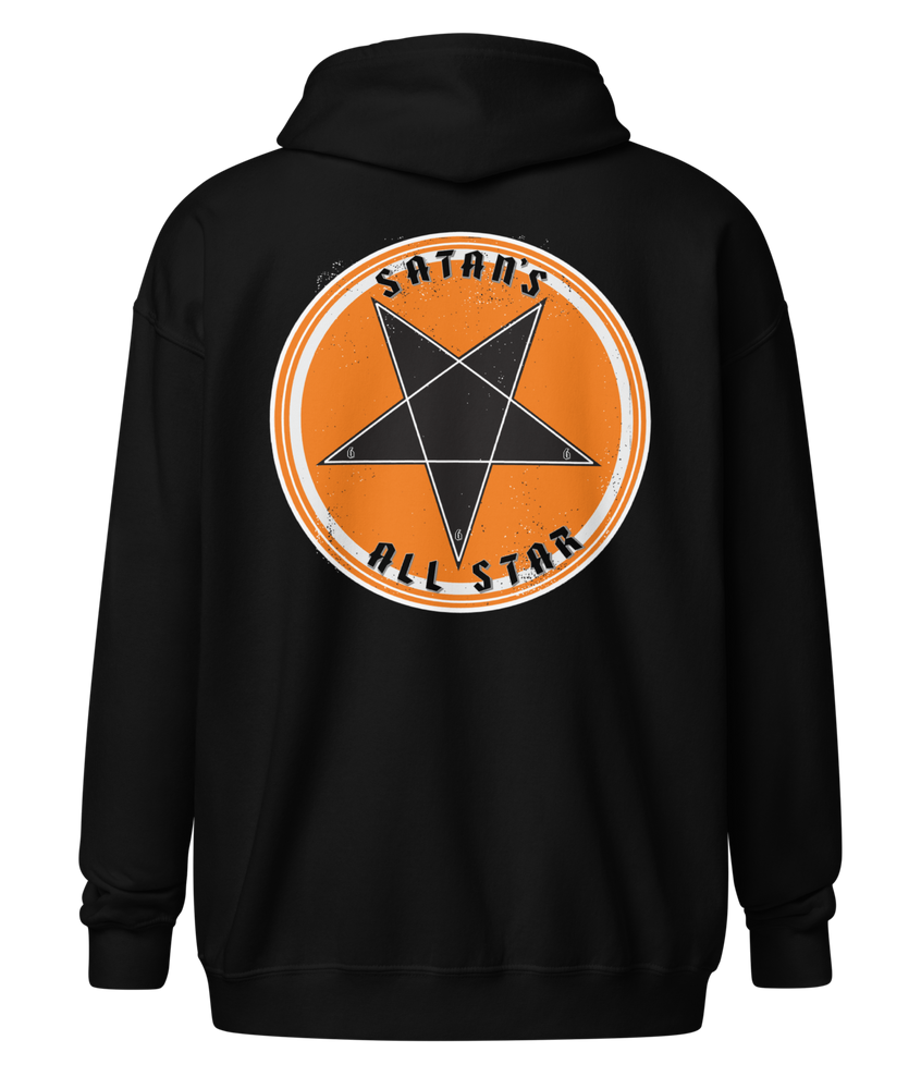 
                  
                    Satan's All Star Zipper Hoodie from Asphalt Anarchist Clothing Co. HOT ROD KUSTOM KULTURE APPAREL & PRODUCTS
                  
                