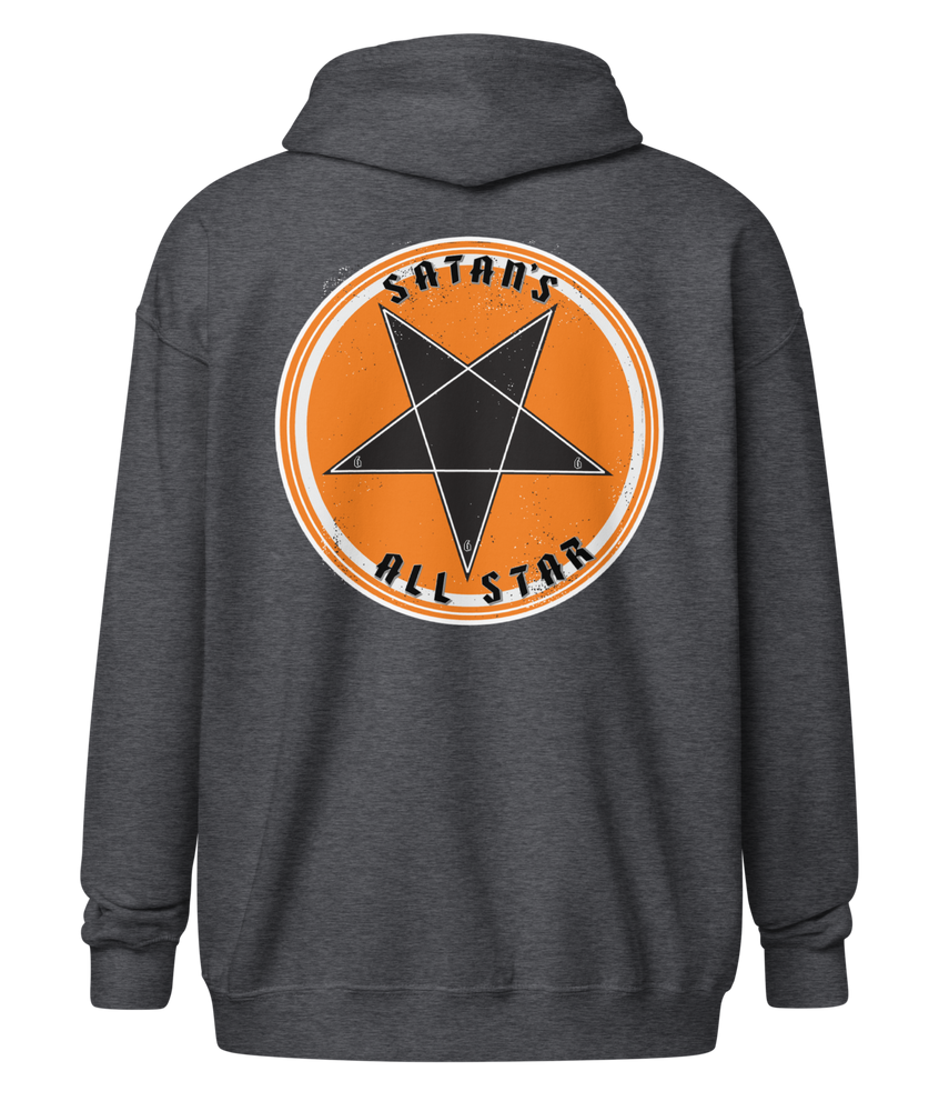 
                  
                    Satan's All Star Zipper Hoodie from Asphalt Anarchist Clothing Co. HOT ROD KUSTOM KULTURE APPAREL & PRODUCTS
                  
                