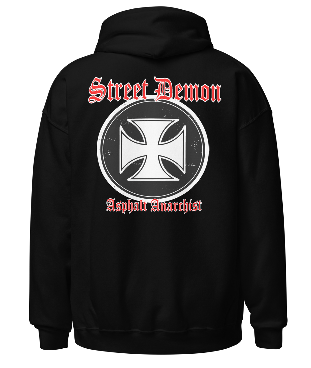 The Street Demon Hoodie From Asphalt Anarchist Clothing Co. HOT ROD KUSTOM KULTURE APPAREL & PRODUCTS