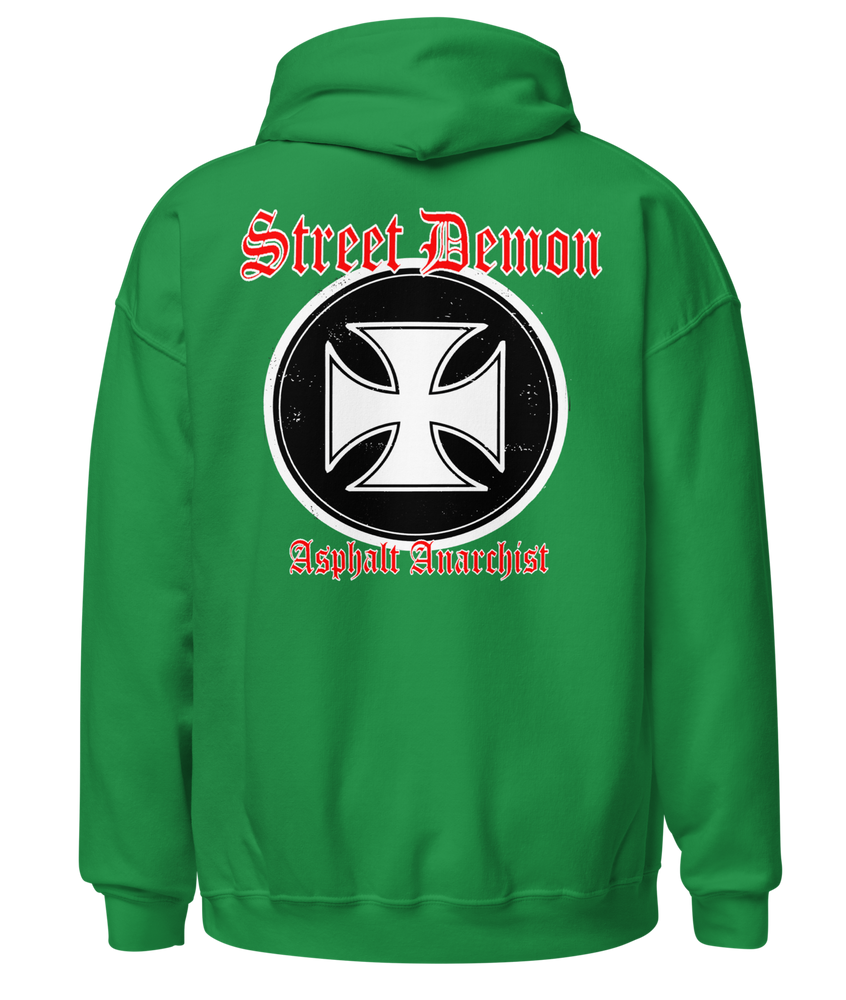 
                  
                    The Street Demon Hoodie From Asphalt Anarchist Clothing Co. HOT ROD KUSTOM KULTURE APPAREL & PRODUCTS
                  
                