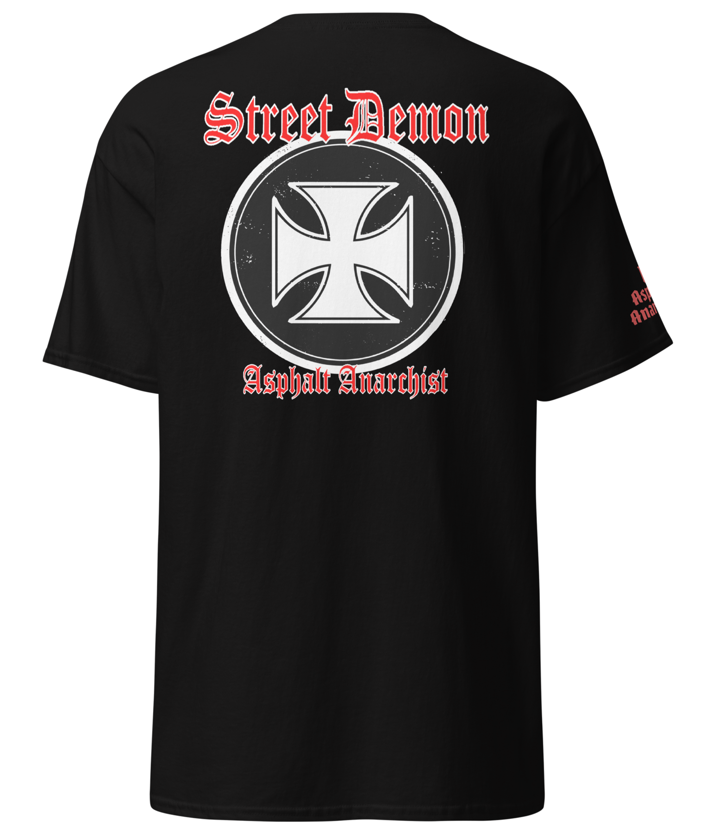 The Street Demon Tee From Asphalt Anarchist Clothing Co. HOT ROD KUSTOM KULTURE APPAREL & PRODUCTS