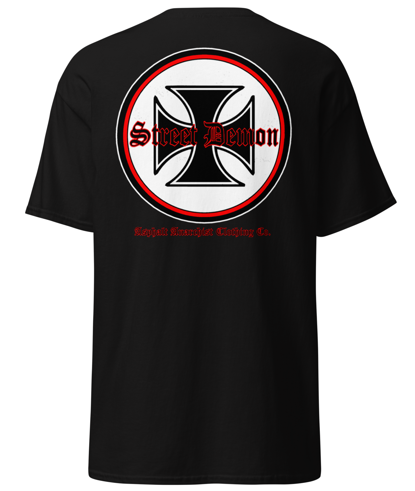 STREET DEMON  Soft Tee from Asphalt Anarchist Clothing Co. OLD SKOOL HOT ROD CLOTHING & PRODUCTS