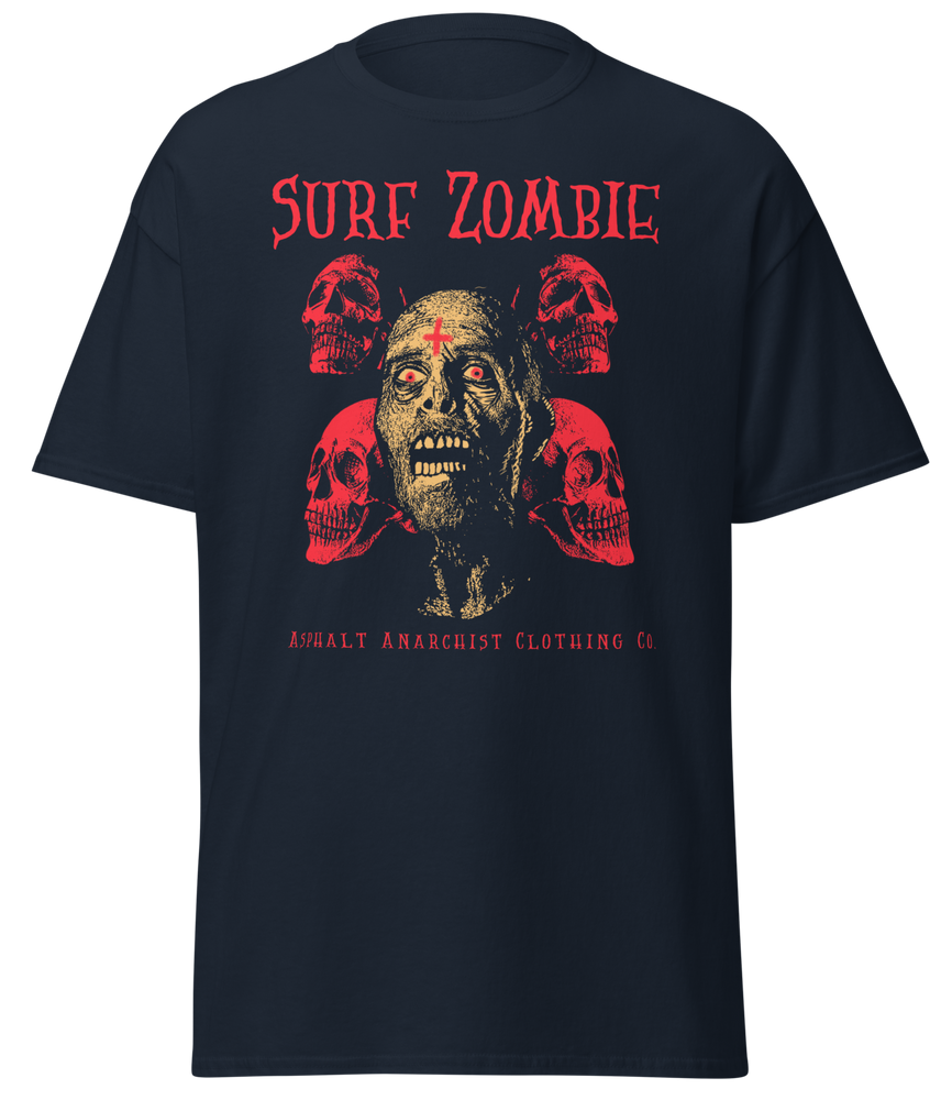 
                  
                    Surf Zombie T-Shirt Rockabilly Rat Rod from Asphalt Anarchist Clothing Co. HOT ROD KUSTOM KULTURE APPAREL & PRODUCTS
                  
                