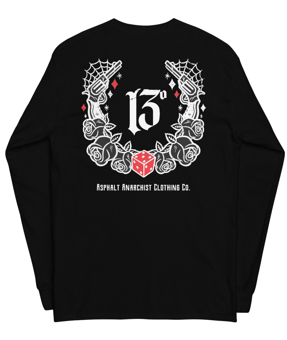 The Paladin Long Sleeve Tee From Asphalt Anarchist Clothing Co. HOT ROD KUSTOM KULTURE APPAREL & PRODUCTS