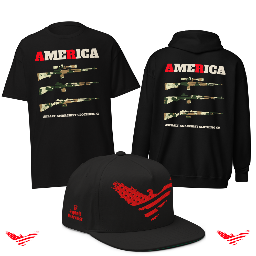 AR America Collection from Asphalt Anarchist Clothing Co. OLD SKOOL HOT ROD CLOTHING & PRODUCTS