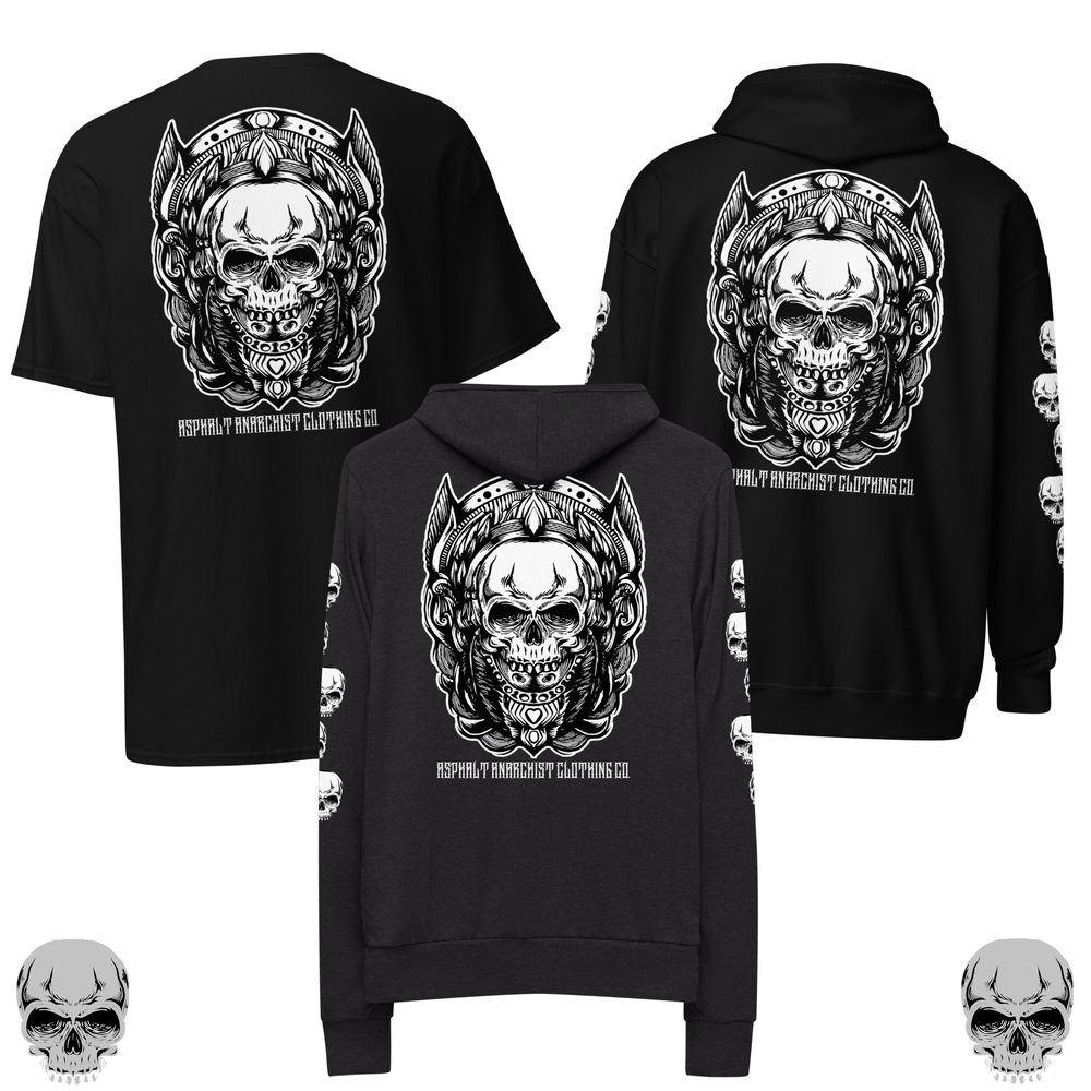 Calavera Collection from Asphalt Anarchist Clothing Co. OLD SKOOL HOT ROD CLOTHING & PRODUCTS