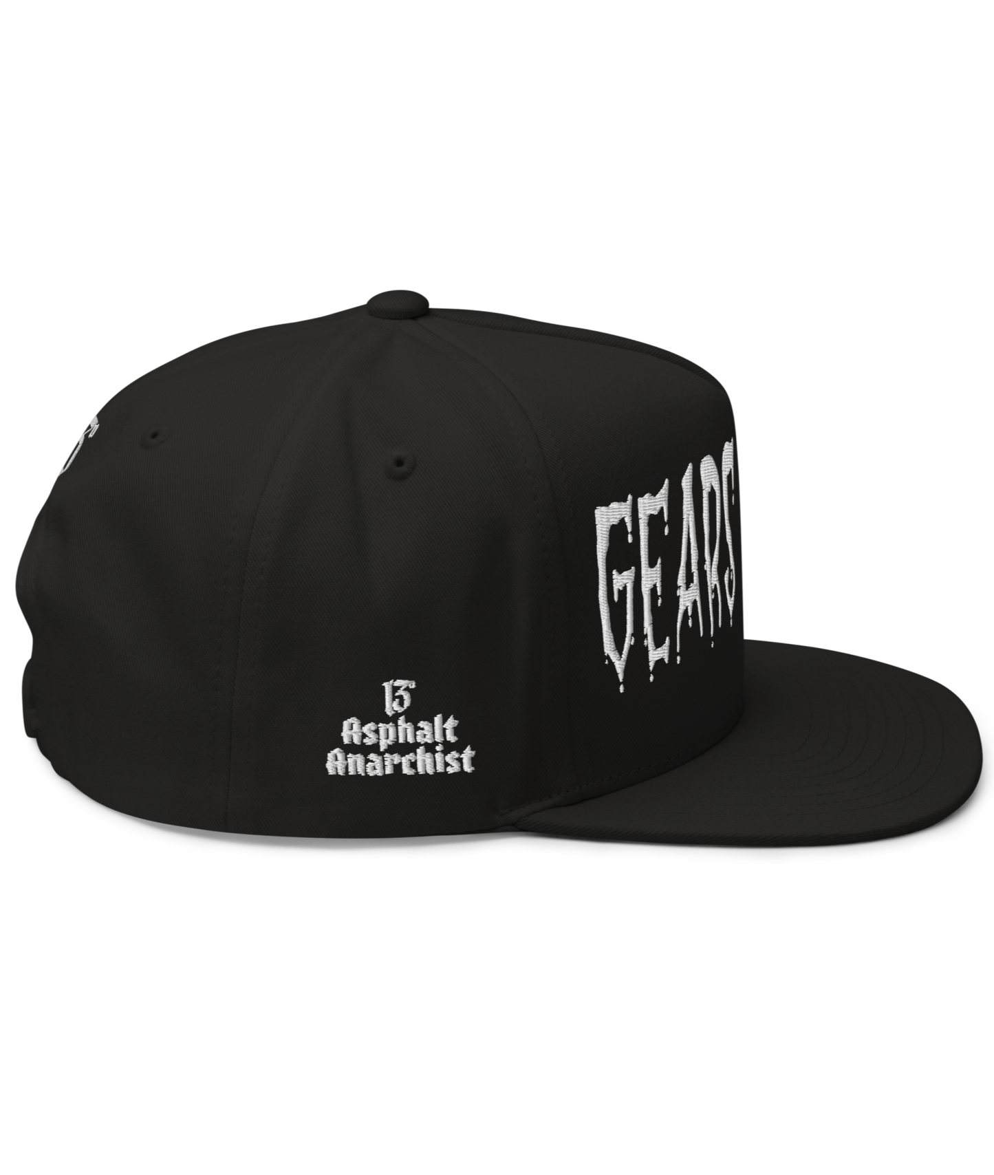 
                  
                    GEARS & GUTS Embroidered Snapback  from Asphalt Anarchist Clothing Co. OLD SKOLL HOT ROD CLOTHING & PRODUCTS
                  
                