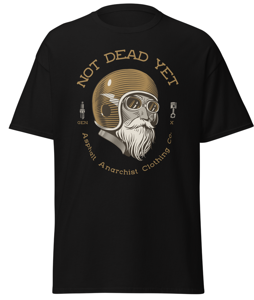 
                  
                    Not Dead Yet T-Shirt from Asphalt Anarchist Clothing Co. HOT ROD KUSTOM KULTURE APPAREL & PRODUCTS
                  
                