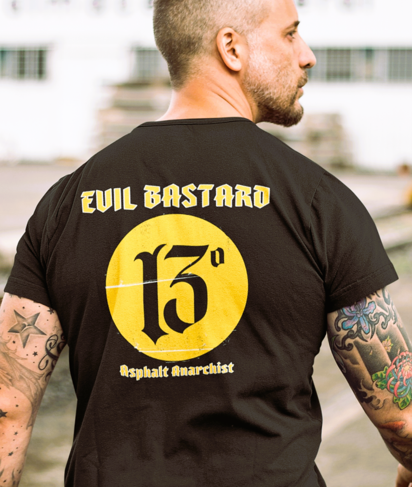 Evil Bastard T-Shirt Rockabilly Rat Rod from Asphalt Anarchist Clothing Co. HOT ROD KUSTOM KULTURE APPAREL & PRODUCTS