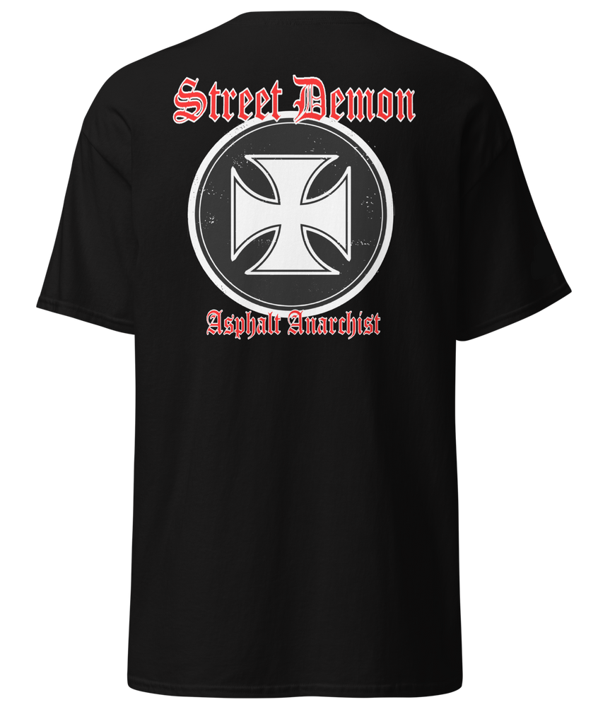 The OLD STYLE Street Demon Tee From Asphalt Anarchist Clothing Co. HOT ROD KUSTOM KULTURE APPAREL & PRODUCTS