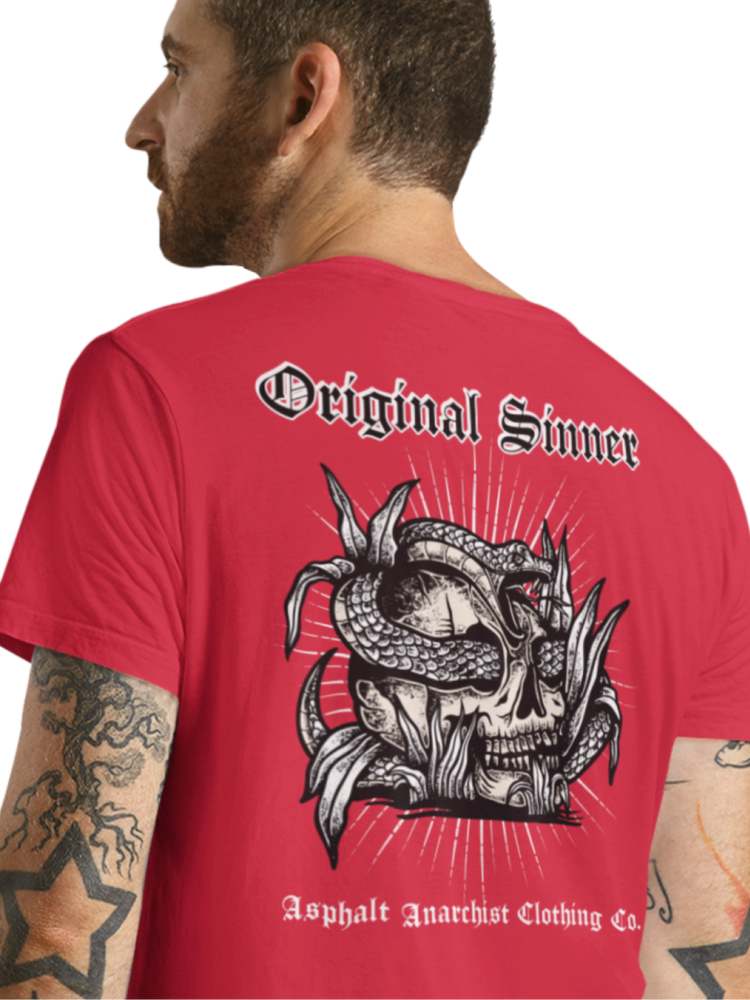 
                  
                    Original Sinner T-Shirt from Asphalt Anarchist Clothing Co. HOT ROD KUSTOM KULTURE APPAREL & PRODUCTS
                  
                