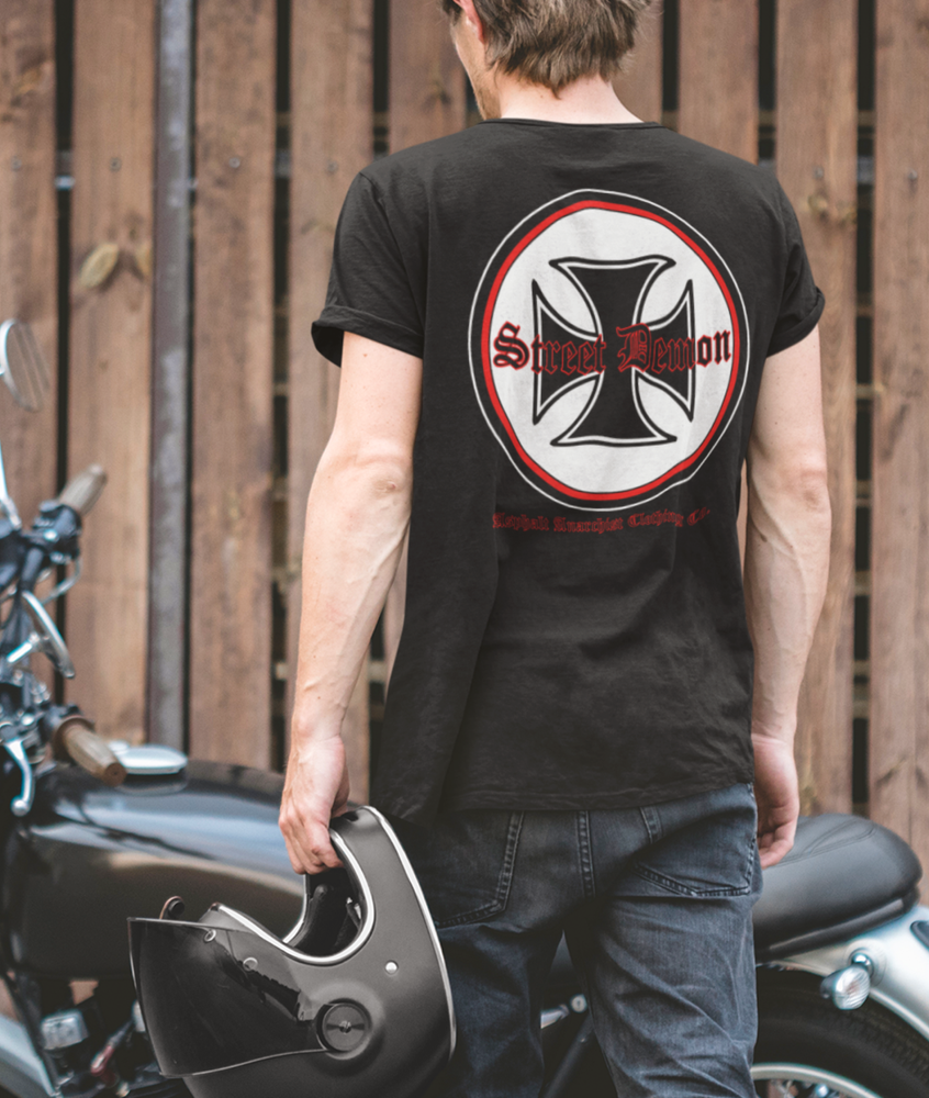 
                  
                    STREET DEMON  Soft Tee from Asphalt Anarchist Clothing Co. OLD SKOOL HOT ROD CLOTHING & PRODUCTS
                  
                