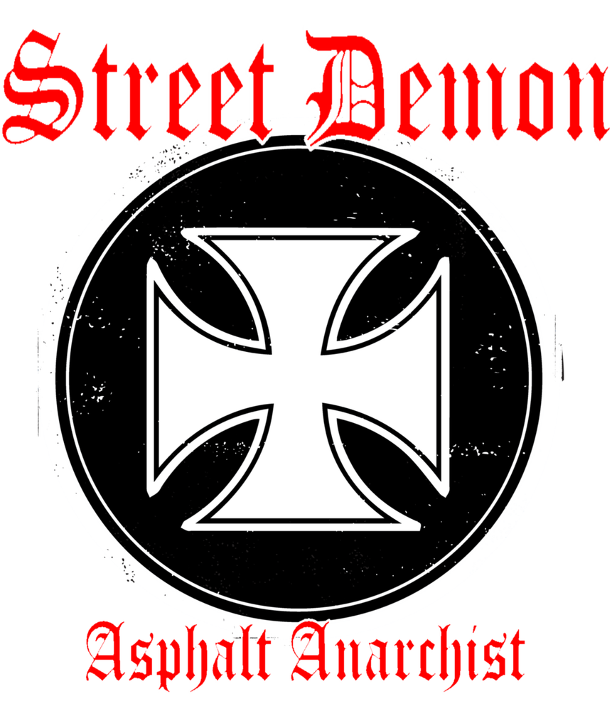 The OLD STYLE Street Demon Tee From Asphalt Anarchist Clothing Co. HOT ROD KUSTOM KULTURE APPAREL & PRODUCTS