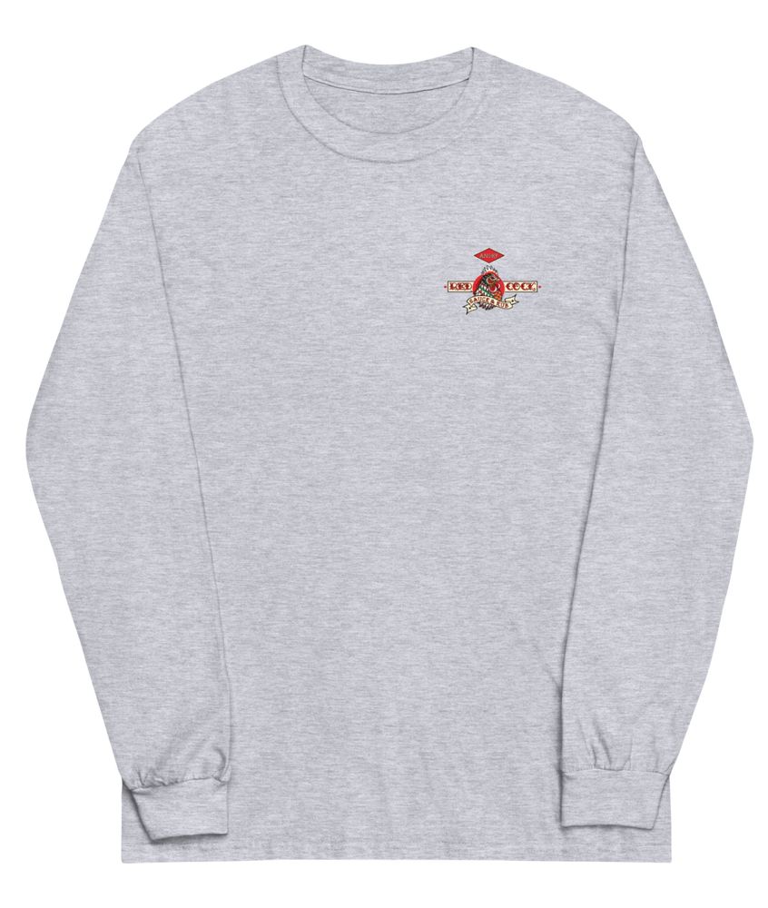 
                  
                    The Angry Red Cock Long Sleeve Shirt from Angry Red Cock Sauce & Rub Handcrafted in the U.S.A. Nobody Beats the Cock
                  
                