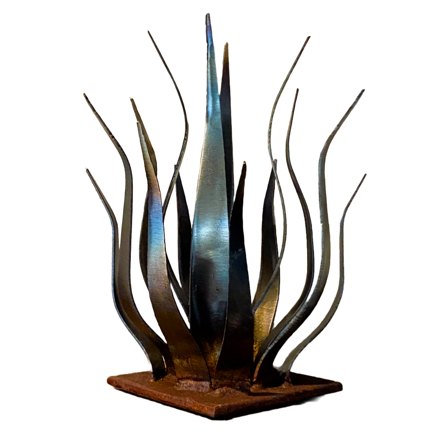 Succulent Metals Welded Artistry - Handmade Artisan Metalwork - Fusion of Strength & Beauty