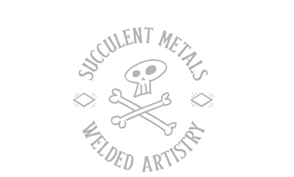 Succulent Metals Welded Artistry Handmade Artisan Metalwork